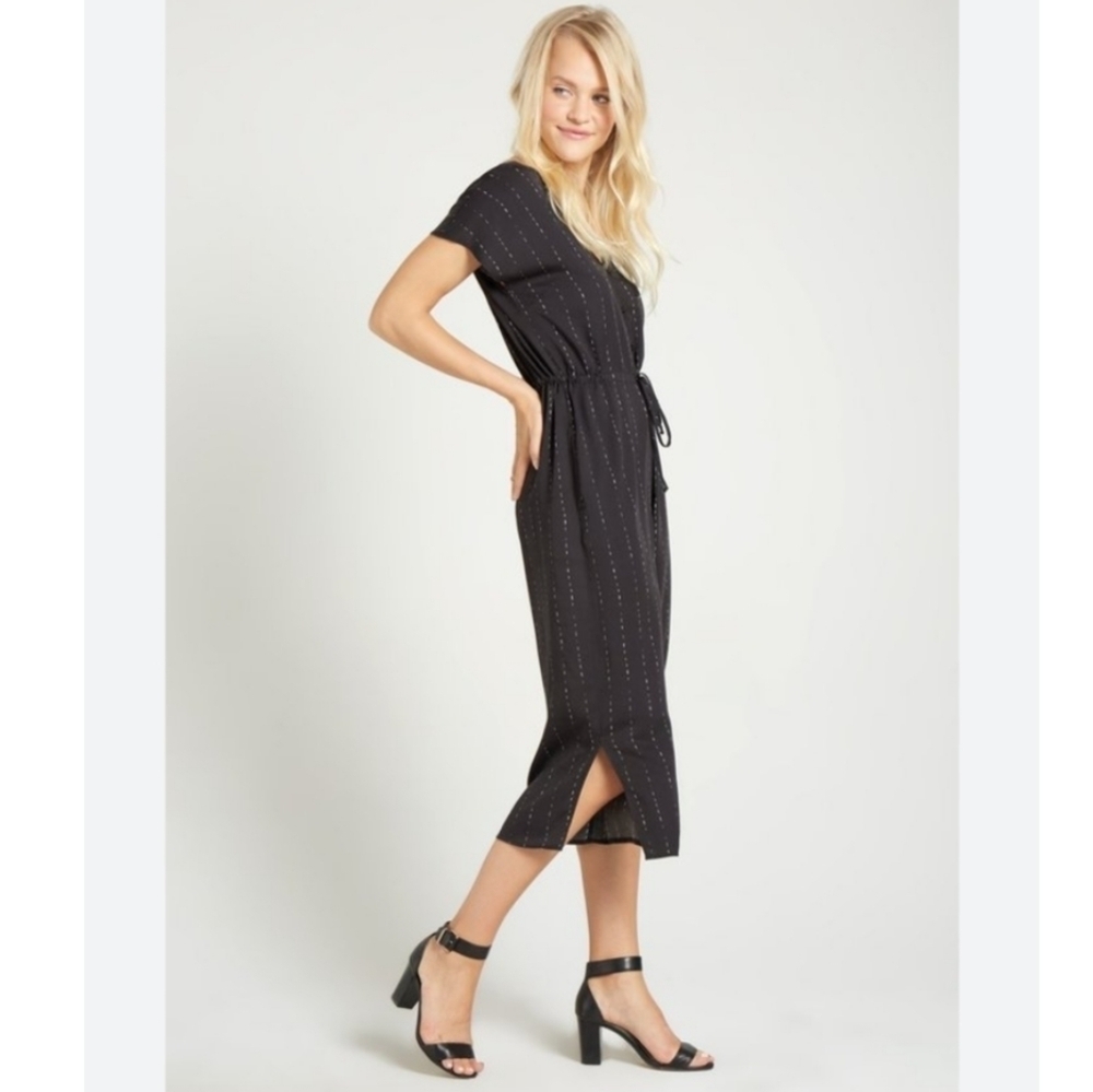 NWT Bella Dahl Cap Sleeve V Neck Jumpsuit Size XS